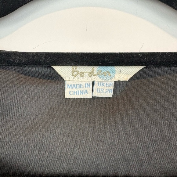 Boden Elegant Black Long Sleeve Dress - Picture 6 of 10